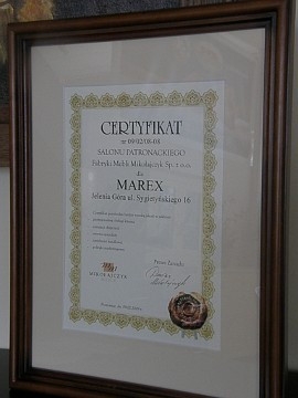 Certyfikat Aalonu Patronackiego